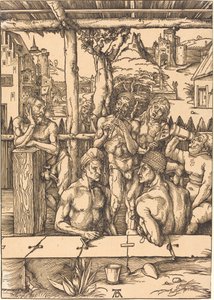 Bath House by Albrecht Dürer