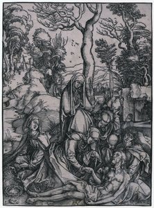 Lamentation of Christ, Plate 9 from the Series 