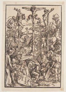 Calvary (modest woodcut) by Albrecht Dürer