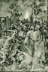 Capture of Christ by Albrecht Dürer