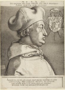 Cardinal Albrecht of Brandenburg by Albrecht Dürer
