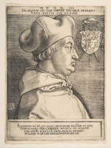 Cardinal Albrecht of Brandenburg by Albrecht Dürer