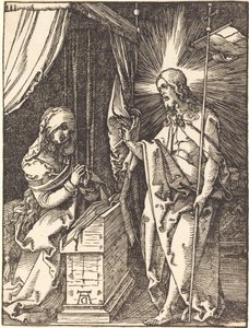 Christ Appearing to His Mother by Albrecht Dürer
