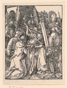 Christ Bearing the Cross, from The Little Passion Series by Albrecht Dürer