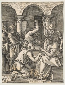 Christ Crowned with Thorns, from The Small Passion by Albrecht Dürer