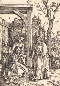 Christ Taking Leave from His Mother, c. 1504-1505 by Albrecht Dürer