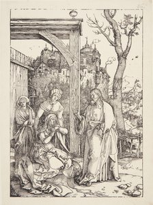 Christ Taking Leave of His Mother by Albrecht Dürer