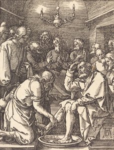 Christ Washing the Feet of the Disciples, probably c. 1509-1510 by Albrecht Dürer