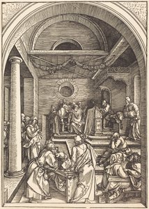 Christ among the Doctors by Albrecht Dürer