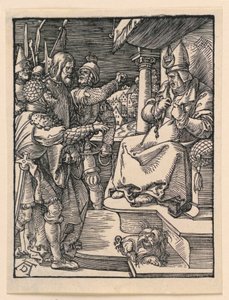 Christ Before Caiaphas, from The Little Passion Series