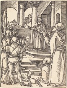 Christ before Pilate by Albrecht Dürer