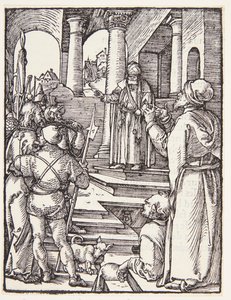 Christ before Pilate by Albrecht Dürer