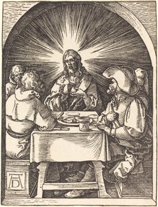Christ in Emmaus by Albrecht Dürer