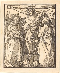 Christ on the Cross with Mary and Saint John, 1510 by Albrecht Dürer