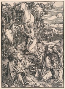 Christ on the Mount of Olives (Agony in the Garden), from the Great Passion