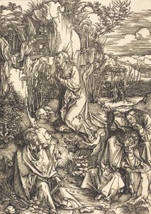 Christ on the Mount of Olives by Albrecht Dürer
