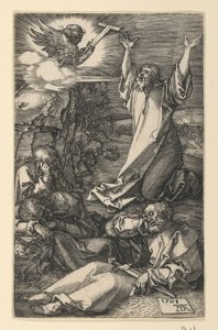 Christ on the Mount of Olives, from The Engraved Passion by Albrecht Dürer