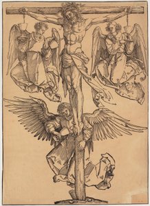Christ on the Cross with the Three Angels by Albrecht Dürer