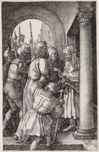 Christ before Pilate by Albrecht Dürer