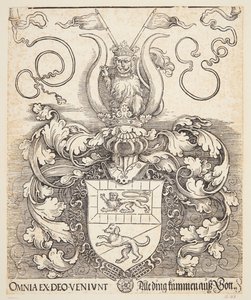 Coat-of-Arms of Lorenz Staiber by Albrecht Dürer