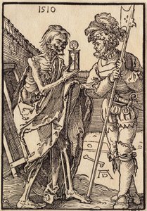 Death and the Lansquenet by Albrecht Dürer