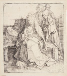 The Holy Family, Six Persons by Albrecht Dürer