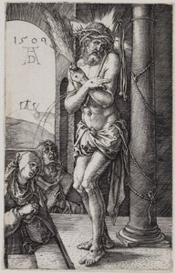 The Man of Sorrows Before Mary and John by Albrecht Dürer