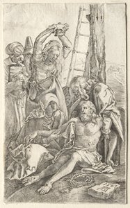 Descent from the Cross by Albrecht Dürer