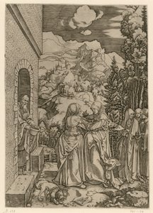 The Visitation (Life of Mary) by Albrecht Dürer