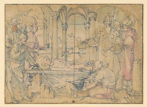 The Martyrdom of St. Lawrence by Albrecht Dürer
