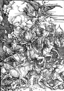 The Revelation of John: The Four Horsemen of the Apocalypse by Albrecht Dürer
