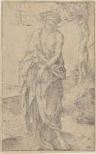 Ecce Homo (Man of Sorrows with Bound Hands) by Albrecht Dürer