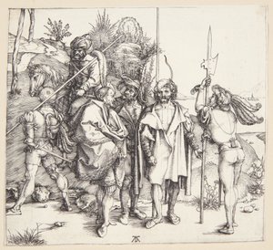 Five Lansquenets and an Oriental Horseback