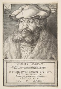 Frederick the Wise, Elector of Saxony by Albrecht Dürer