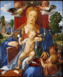 The Madonna with the Siskin by Albrecht Dürer