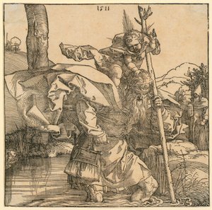 Holy Family with Joachim and Anna under the Tree by Albrecht Dürer