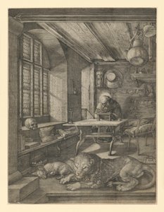 Saint Jerome in His Study by Albrecht Dürer