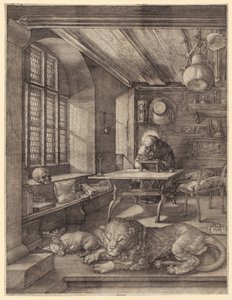 Saint Jerome in His Study by Albrecht Dürer