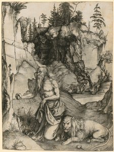 Saint Jerome in the Desert by Albrecht Dürer