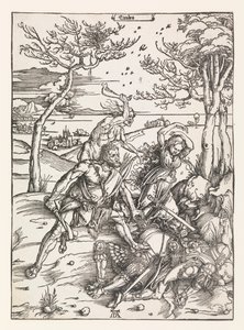 Hercules Conquering the Molionide Twins by Albrecht Dürer