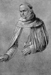 Holy Dominikus by Albrecht Dürer