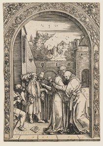 Joachim and Anna at the Golden Gate by Albrecht Dürer