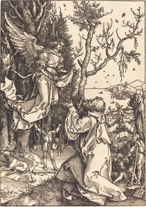 Joachim and the Angel by Albrecht Dürer