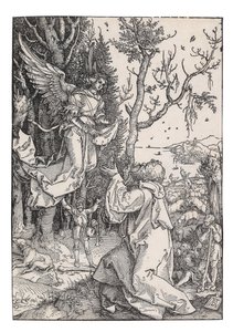 Joachim and the Angel, from The Life of the Virgin by Albrecht Dürer