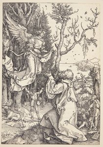 Joachim and the Angel by Albrecht Dürer