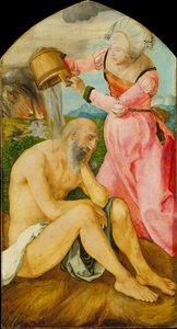 Job on the Dungheap by Albrecht Dürer