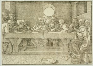 The Last Supper (Bartsch 53) by Albrecht Dürer
