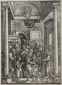 Life of the Virgin: Adoration of the Virgin and Child by Saints and Angels