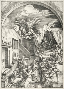 Life of the Virgin: Nativity of the Virgin, 1504-1505