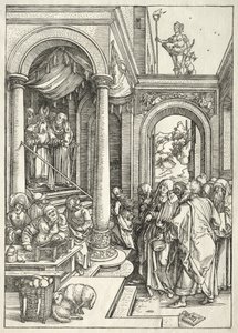 Life of the Virgin: Presentation of the Young Virgin in the Temple, 1504-1505